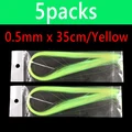 0.5mm 5packs yellow