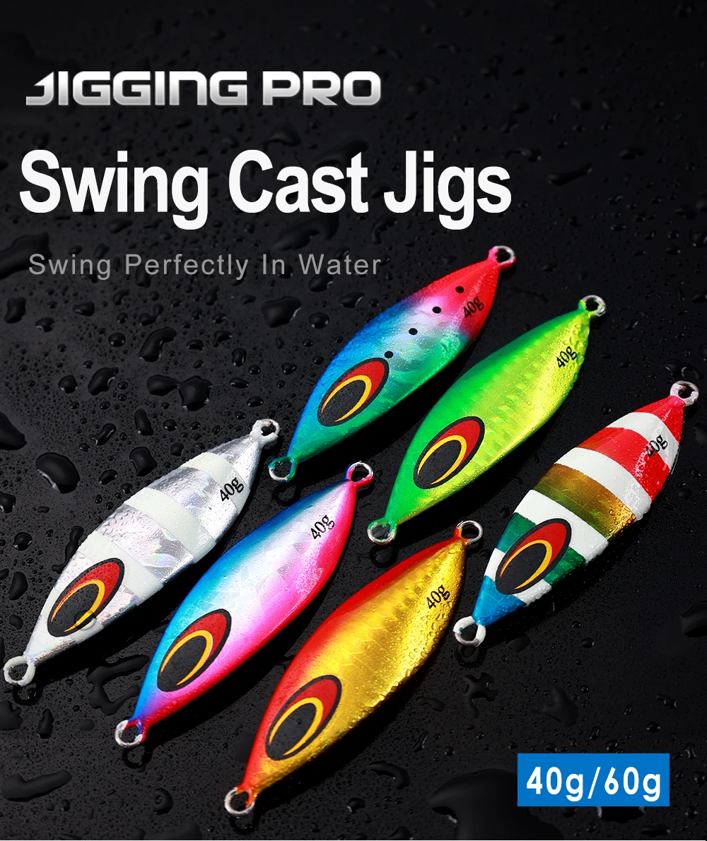 Jigs de fundición perfecta para atrapar peces en agua