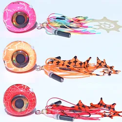 Señuelo Jigging con Resplandor de Campana, Pargo Deslizante, Besugo, Cabeza de Plantilla Inferior, Plantilla de Plomo, Nuevo, 30g, 40g, 60g, 100g, 120g, 150g, 200g, 2