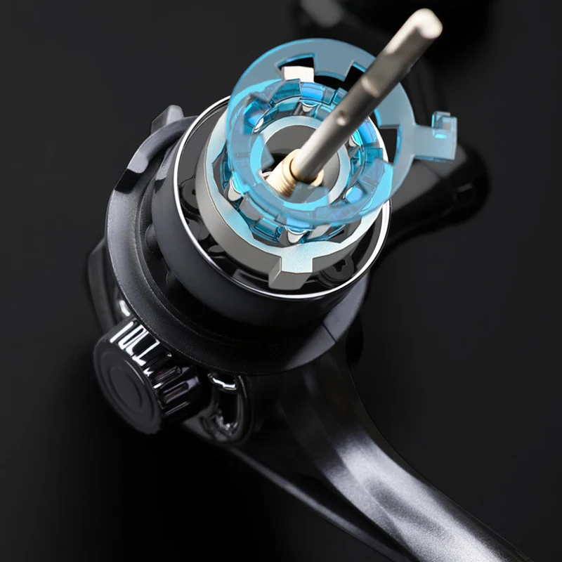 Carrete de pesca JC 3000 serie 4000 4 + 1 BB sin hueco 8kg, señuelo de arrastre máximo, rueda giratoria de tiro largo - imagen 4