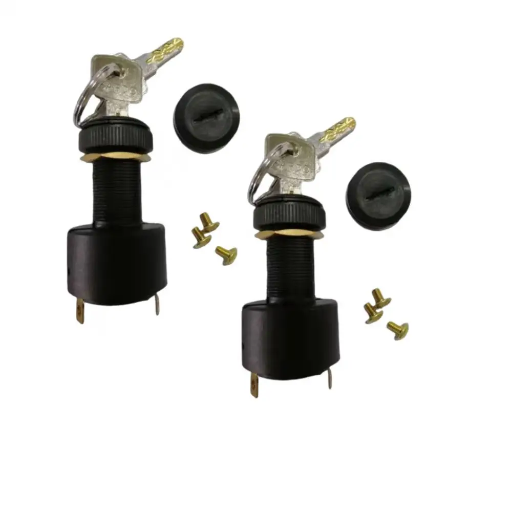 Marine Rv Boot Universele Ontsteking Starter Sleutel Schakelaar Vat Met Rubber Stofkap 10A - imagen 2