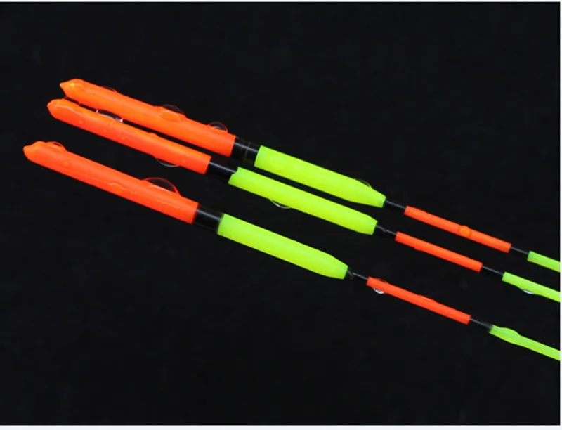 12 tapones de pesca de madera Balsa flotador 1 #   2 #   3 #   Accesorios para herramientas de aparejos de pesca Bobbers con caja de madera de Paulownia B347 - imagen 4