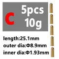 5pcs C type 10g