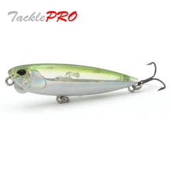Señuelo de pesca en forma de Z, Wobbler de plástico, superficie flotante, sal fresca, cebo de lubina de superficie, 65mm, 5,3G