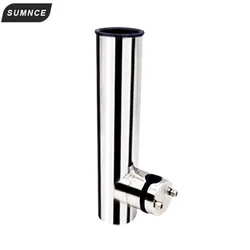 Soporte de caña de pescar para barco marino de acero inoxidable, soporte para riel de 32mm, asiento de barco, piezas de barcos
