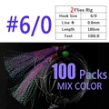 100packs 2 hooks 6l0