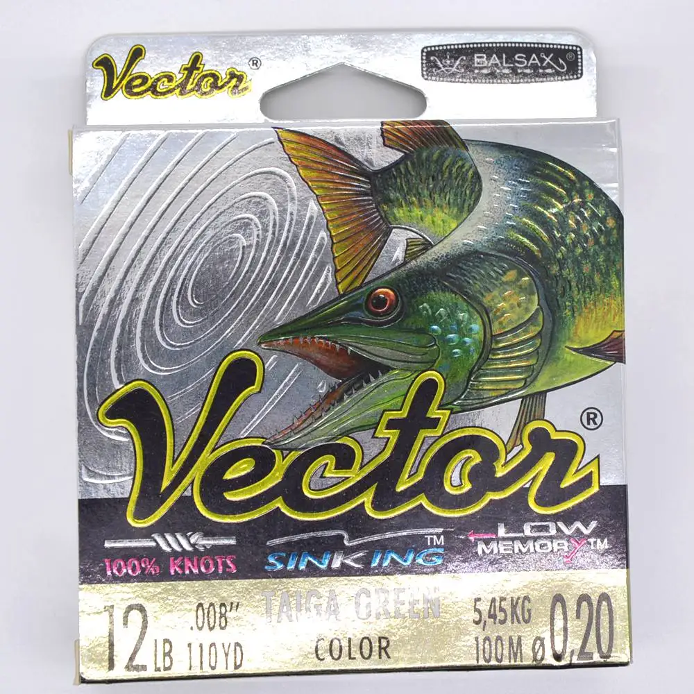 TAKEDO pesca en el mar súper fuerte 100M VECTOR línea de nailon 10-54LBS para pesca de carpa lago río línea de carpa