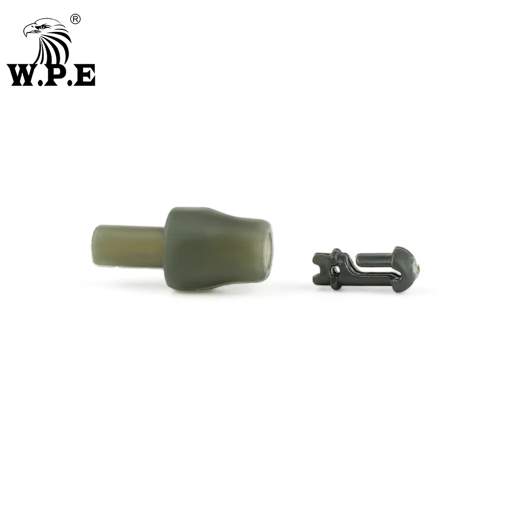 W.P.E-accesorios de Pesca de carpa, alimentador de cuentas, método conector en línea, cambio rápido, aparejos de Pesca, 10 Uds. - imagen 4