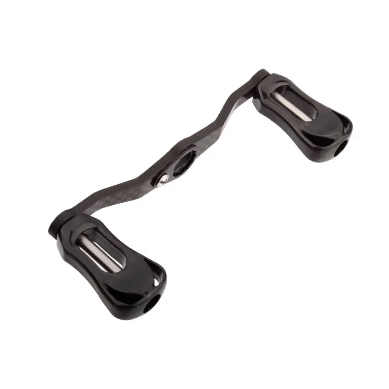 Ruke nuevo mango de carrete de pesca mango de fibra de carbono para Baitcasting súper ligero tamaño del agujero de alta calidad 8*5/7*4mm longitud 105mm DIY - imagen 4