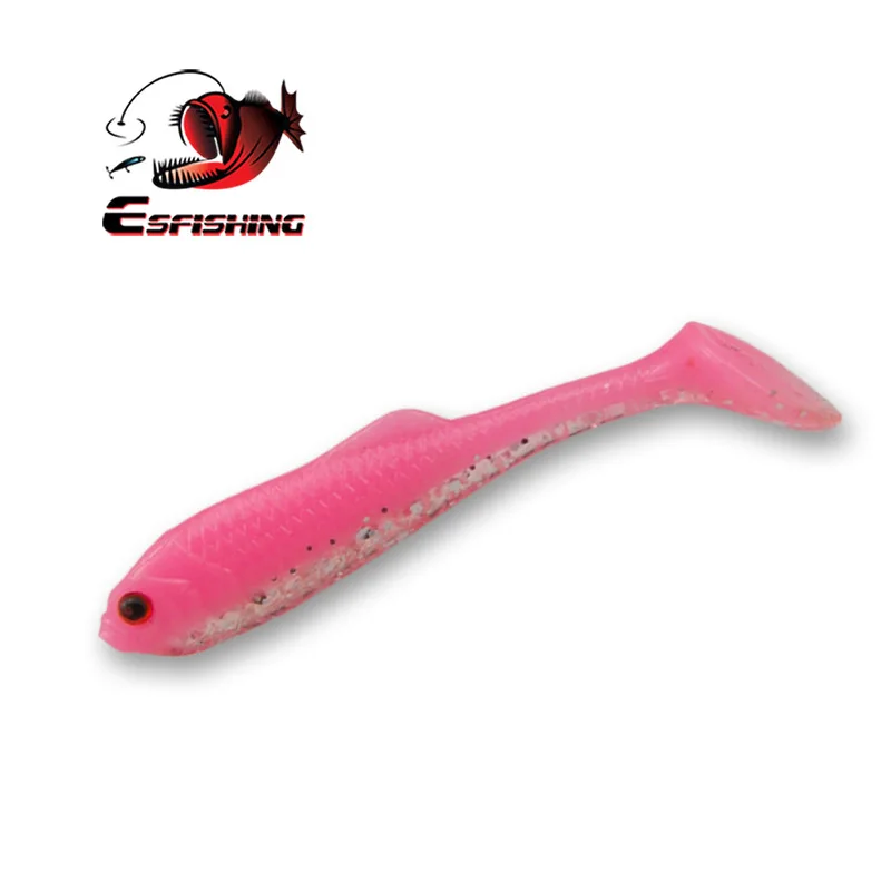 KESFISHING Rocah Shad 57mm cebo Artificial de silicona suave accesorios de Pesca para lubina Lucio trucha con sales Señuelos de Pesca - imagen 3