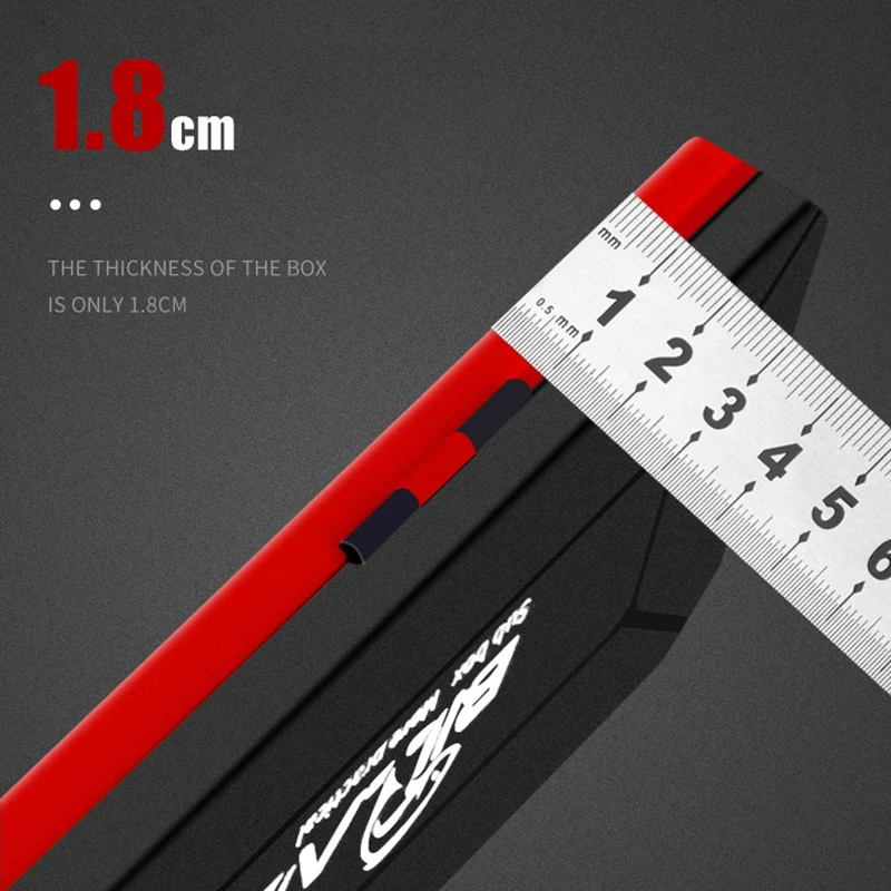 Caja organizadora de sedal de pesca larga multifunción, aparejos de pesca de carpa, aparejo de pelo, almacenamiento rígido para soporte de sedal de pesca X422G - imagen 5