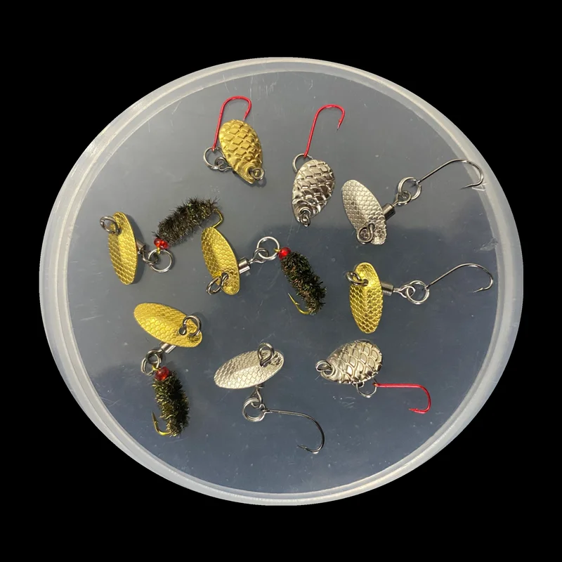 Anzuelo De Pesca con mosca, cebo De imitación De insectos, púas, Tilapia, Iscas, aparejos De Pesca De Mar - imagen 4