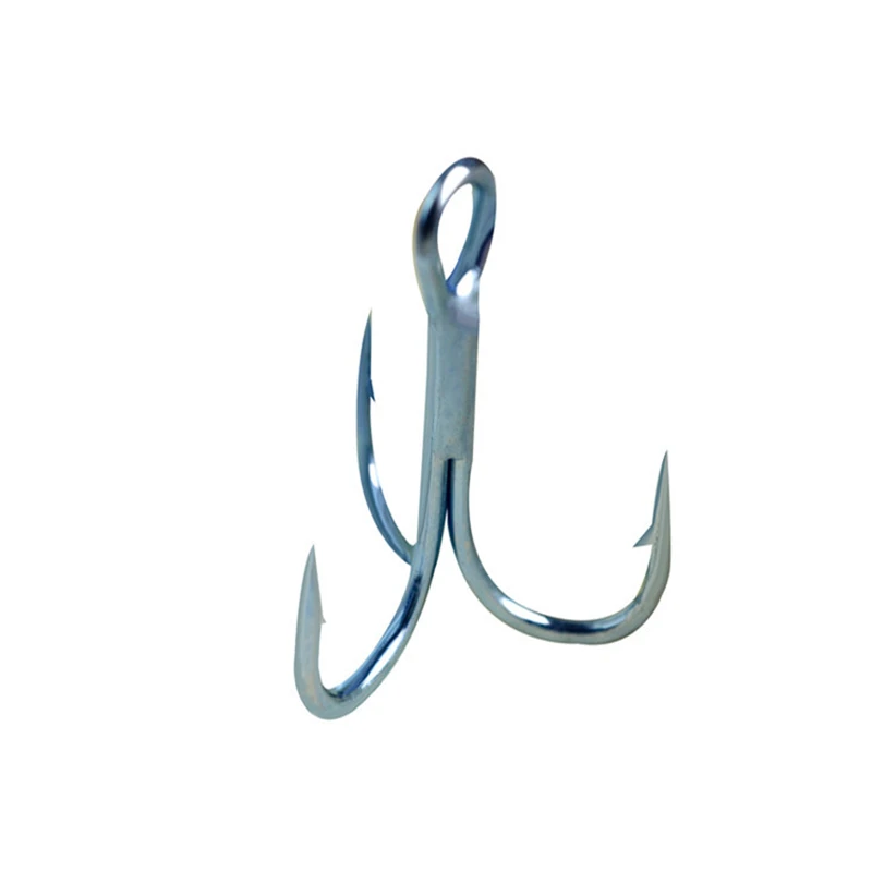 100 Uds anzuelos cuádruples 4X anzuelo de anclaje triple reforzado tres horquillas anzuelos de Pesca accesorios de señuelo aparejos de Pesca - imagen 2