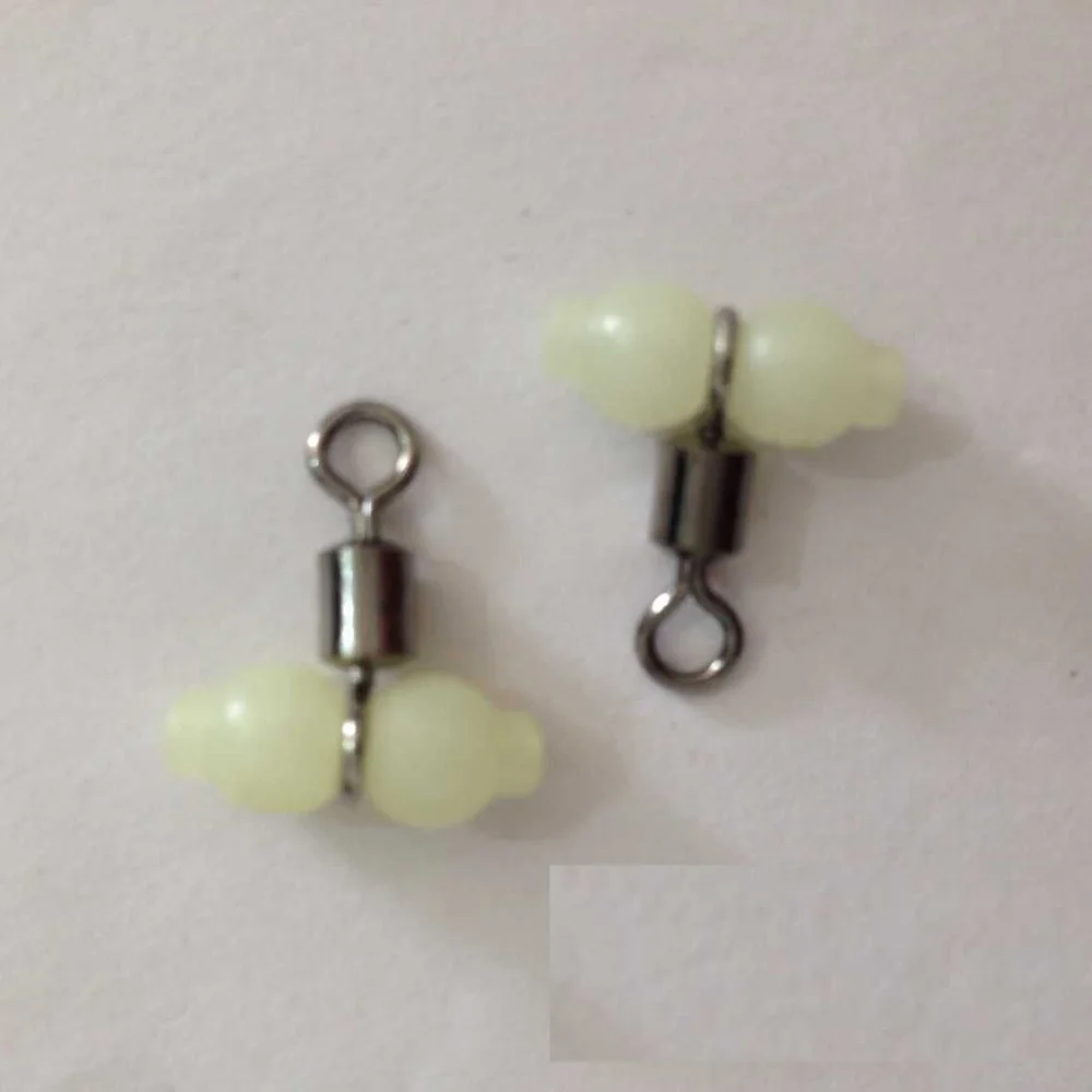 5 unids/lote pesca luminosa rodamiento de bolas giratorio 2 #   4 #   Anillos sólidos conector de pesca océano barco aparejos de pesca ganchos Accesorios - imagen 3