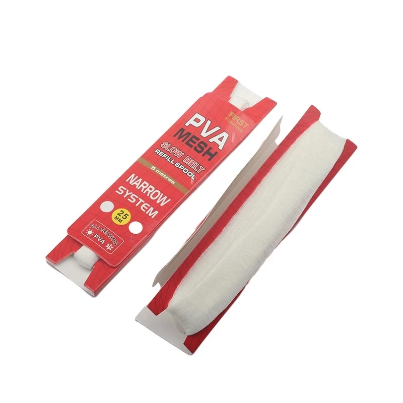Rollo de malla PVA fusión lenta para pesca de carpa - imagen 5