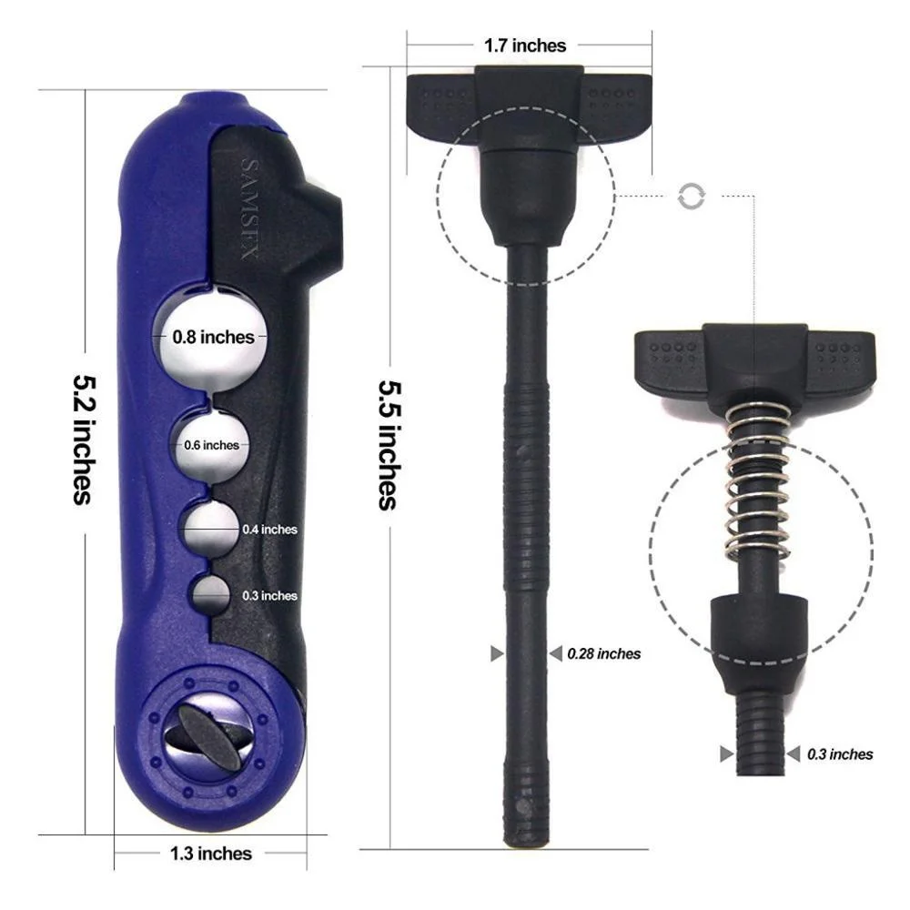FLYSAND-Mini carrete de línea de pesca portátil, bobina ajustable para caña de pescar de varios tamaños, enrollador, tabla, carrete, envoltura de línea - imagen 4