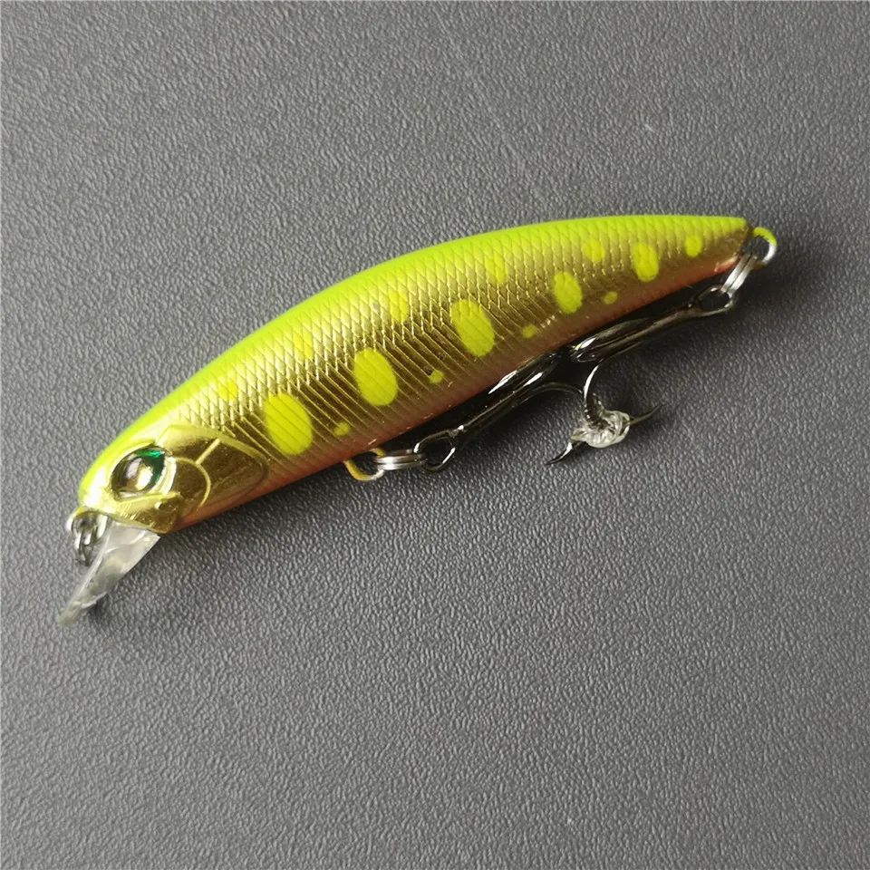 Señuelo de pesca Mini Minnow que se hunde, 60S, 6,5g, 60mm, cebo de manivela, modelo Wobbler, Bits duros - imagen 2