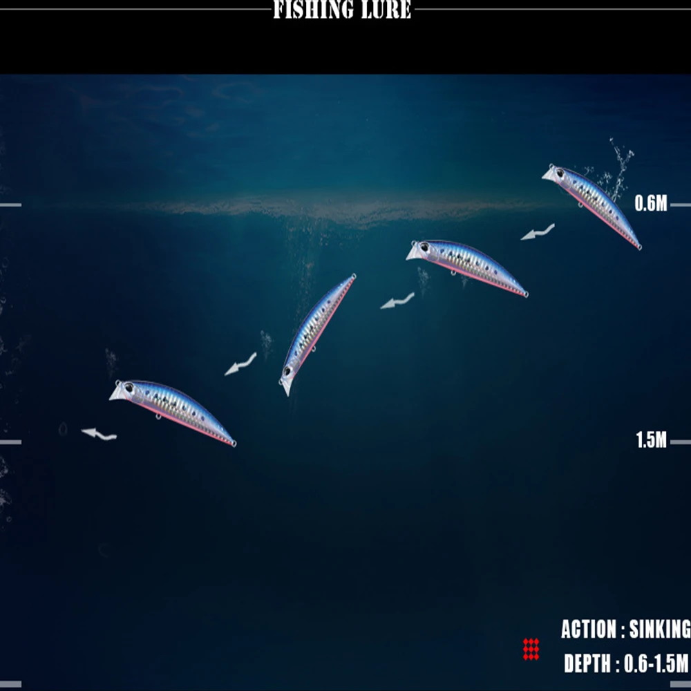 Señuelo Minnow SAMOLLA 30g 10.2cm Invierno - imagen 4