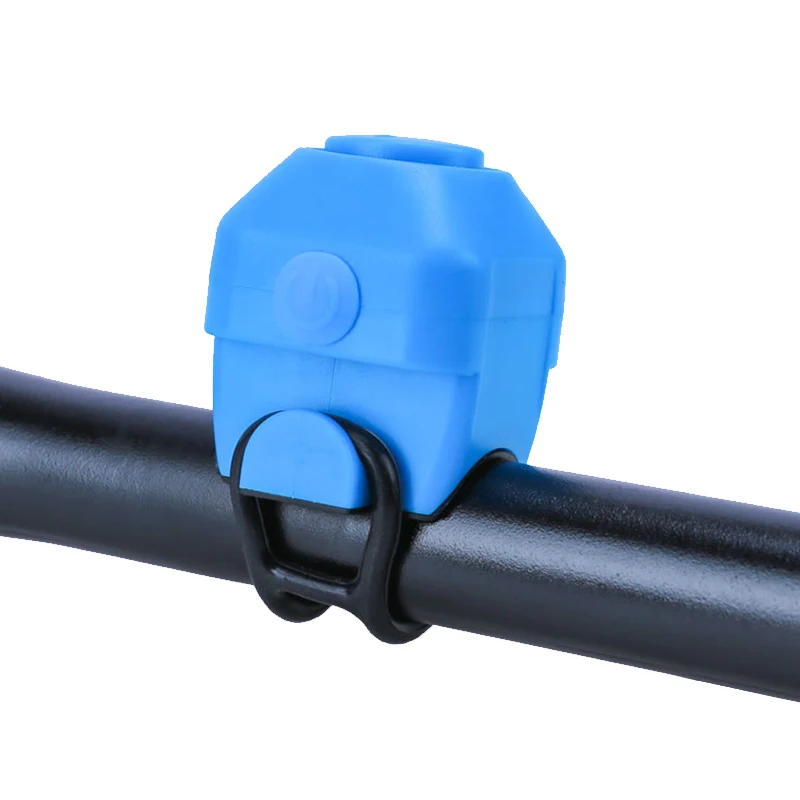 Mosodo-timbre de bicicleta eléctrica, timbre de 130dB, resistente al agua, alarma de seguridad para ciclismo, accesorios portátiles de manillar de silicona - imagen 4