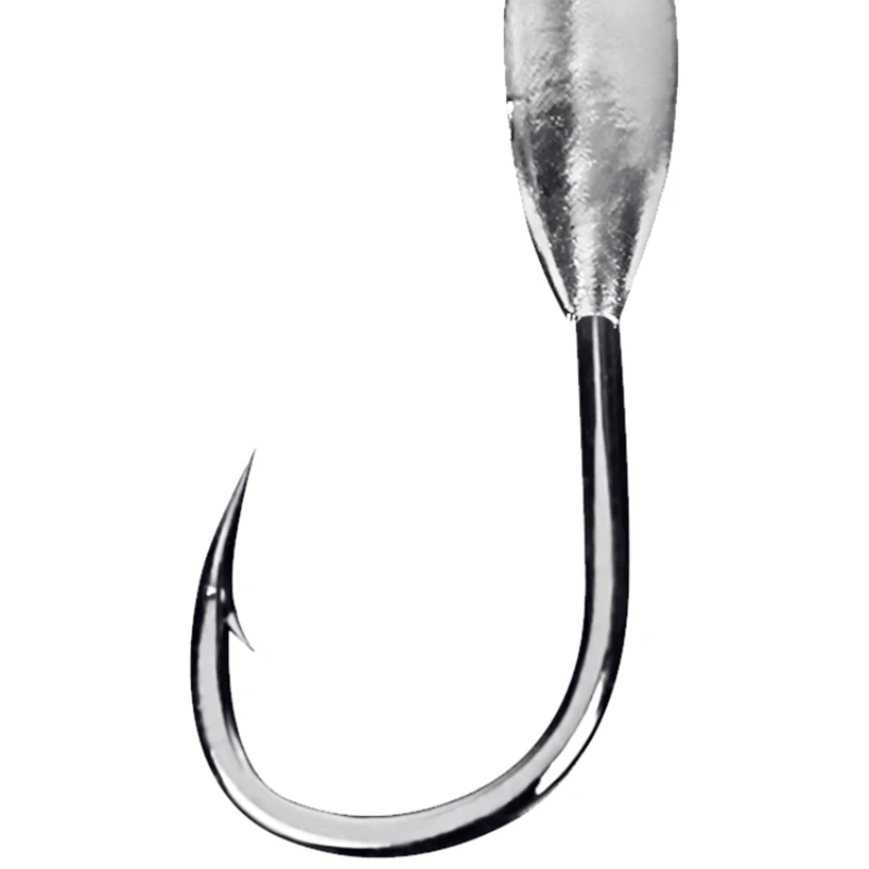 Crosan-anzuelo de Pesca con púas de acero al carbono, aparejos de Pesca, carpa volteada, con 20 piezas de plomo de estaño - imagen 5