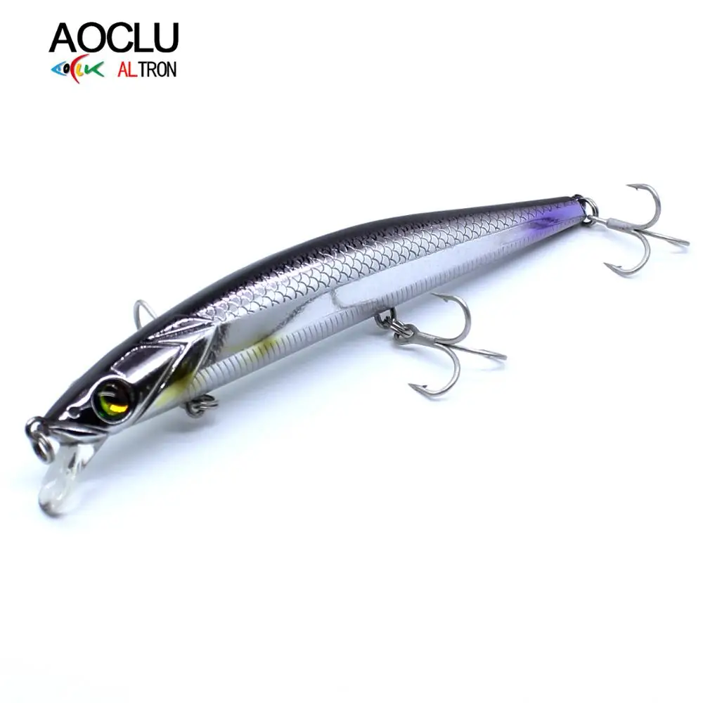 AOCLU-señuelo de pesca Jerkbait Wobbler, cebo duro que se hunde, 125mm, 16,4g, 0,3-1,3 m, imán de transferencia de peso, acción de natación vívida - imagen 3