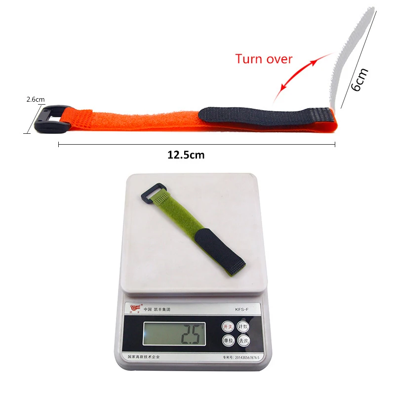 Sujetadores de correa para caña de pescar, herramienta de agarre para caña de pescar al aire libre, 5/10/20 piezas - imagen 4