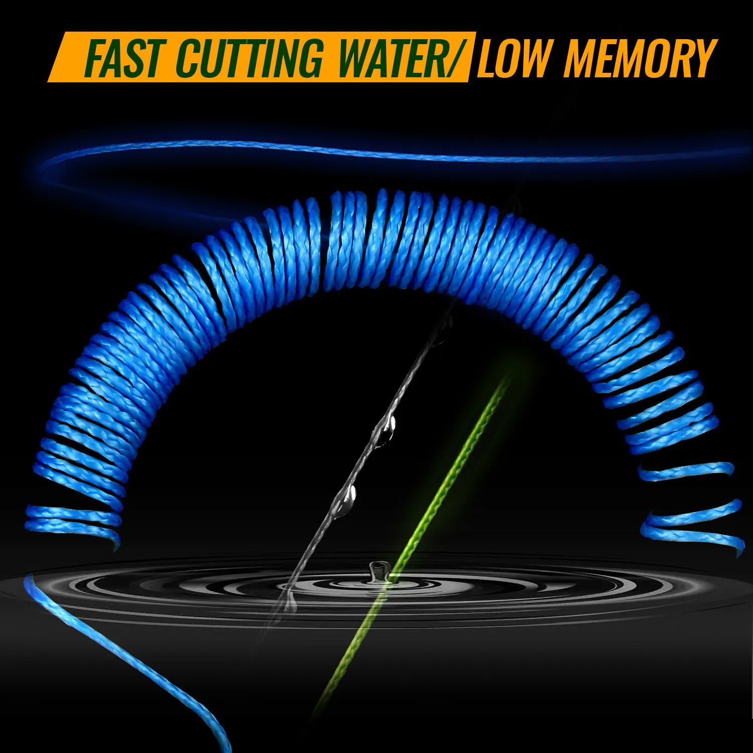 JOF 4 hebras trenzadas x4 300M 100M hilo de Pesca con mosca alambre multifilamento Pesca 10-85LB carpa mar agua salada tejido extremo Japón - imagen 5