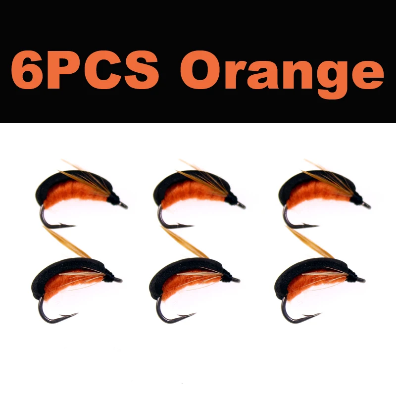 6pcs orange
