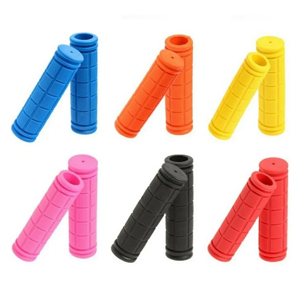 Empuñaduras de bicicleta para patinete, accesorios antideslizantes de goma suave para bicicleta, empuñaduras de manillar, cubierta de barra de mango - imagen 4