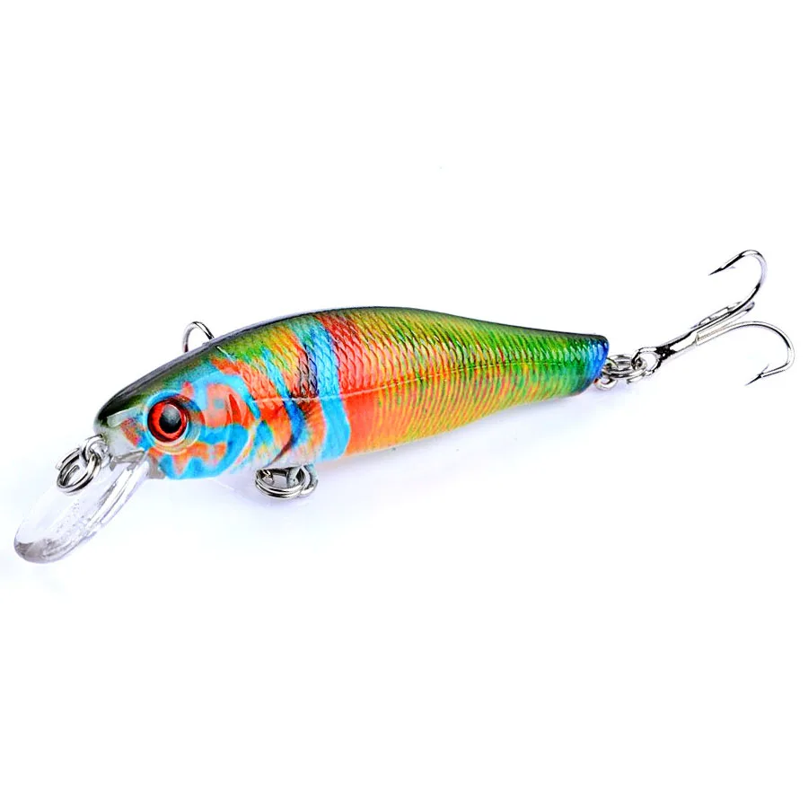 Señuelos de Pesca de carpa Minnow, cebo duro de mar, Wobblers artificiales para Lucio Crankbait, aparejos de Pesca de lubina a rayas, Swimbait, 1 piezas - imagen 2