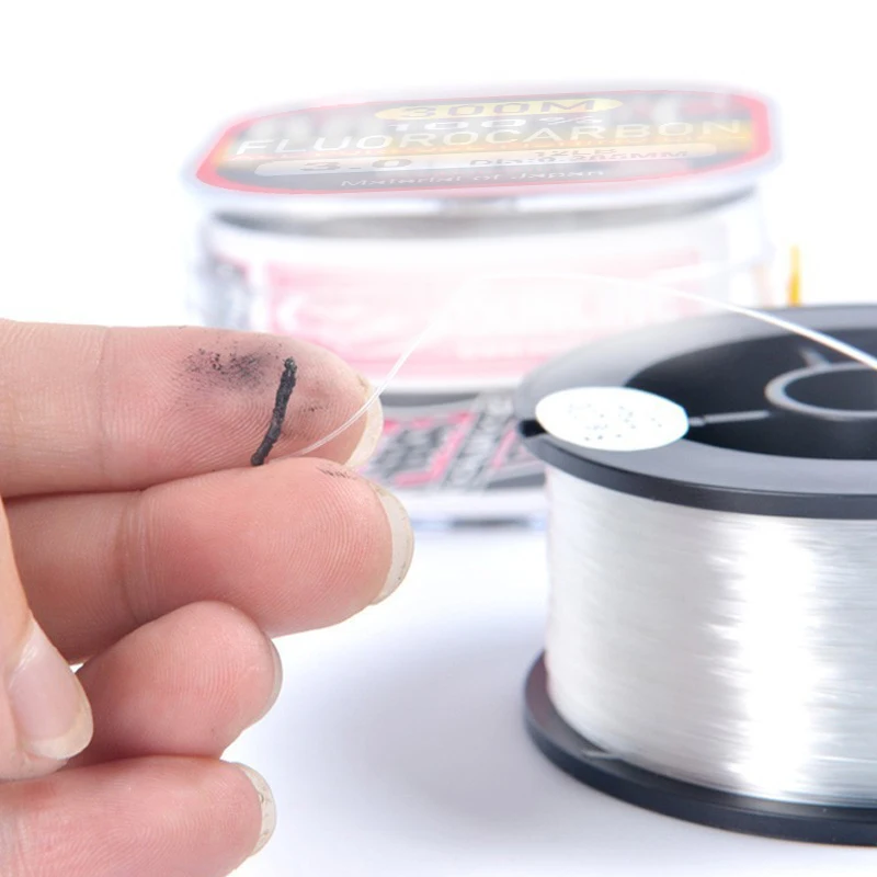 Línea fluorocarbono transparente alta resistencia para carpa - imagen 2