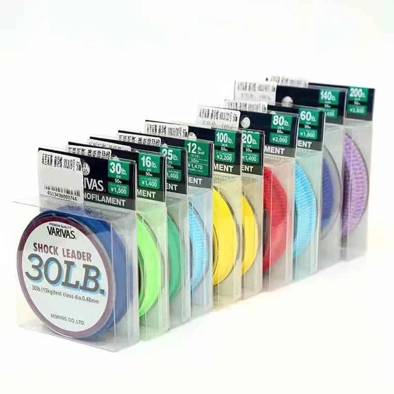 Varivas Shock Leader - Sedal de pesca de alta resistencia - imagen 3