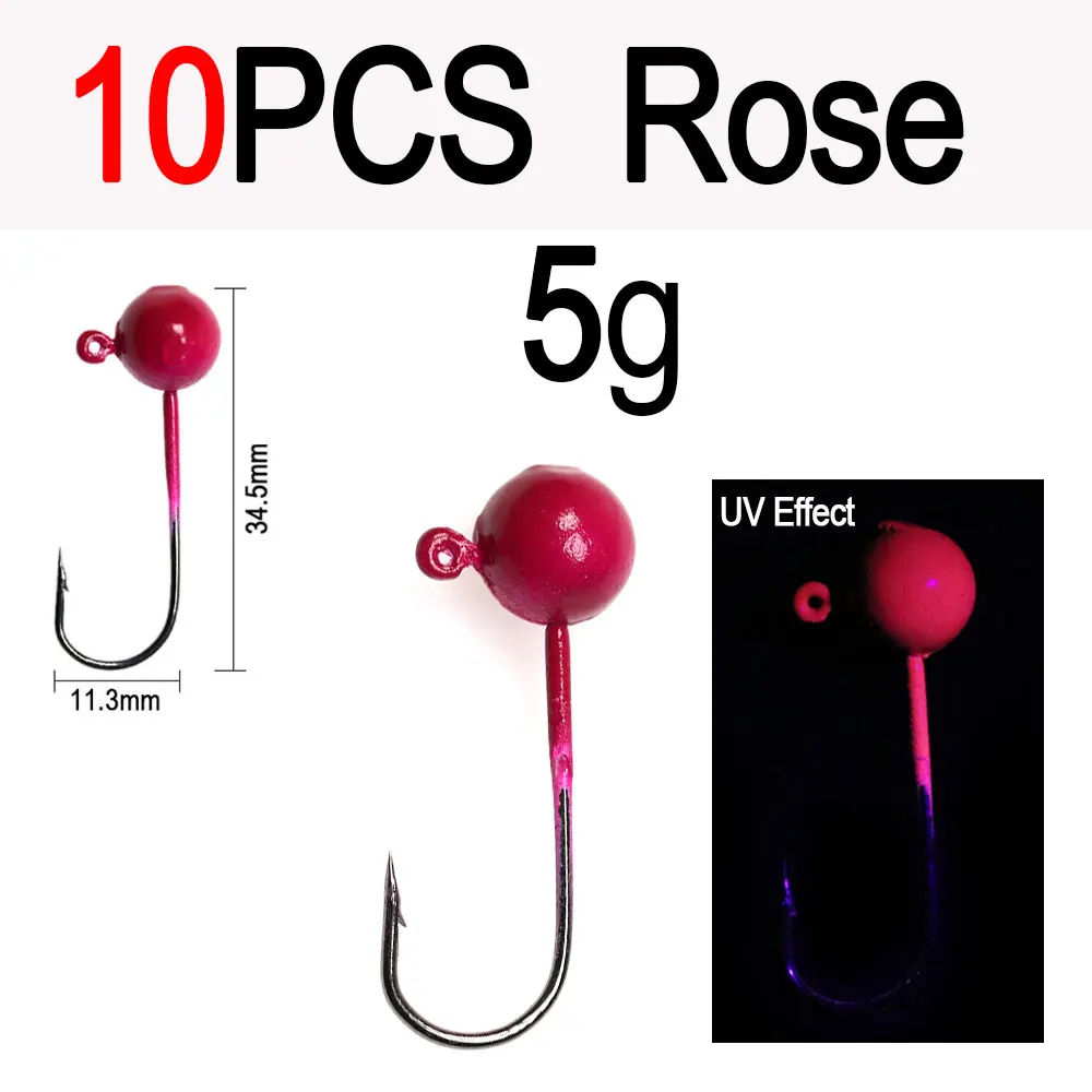 10pcs rose 5g
