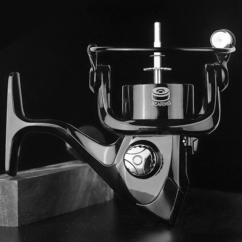 SIECHI-carrete de pesca giratorio de alta velocidad, accesorio de pesca de carpa para agua salada, HK1000-7000, 8kg, relación de engranaje 2020: 1, novedad, otoño de 5,2 - imagen 4