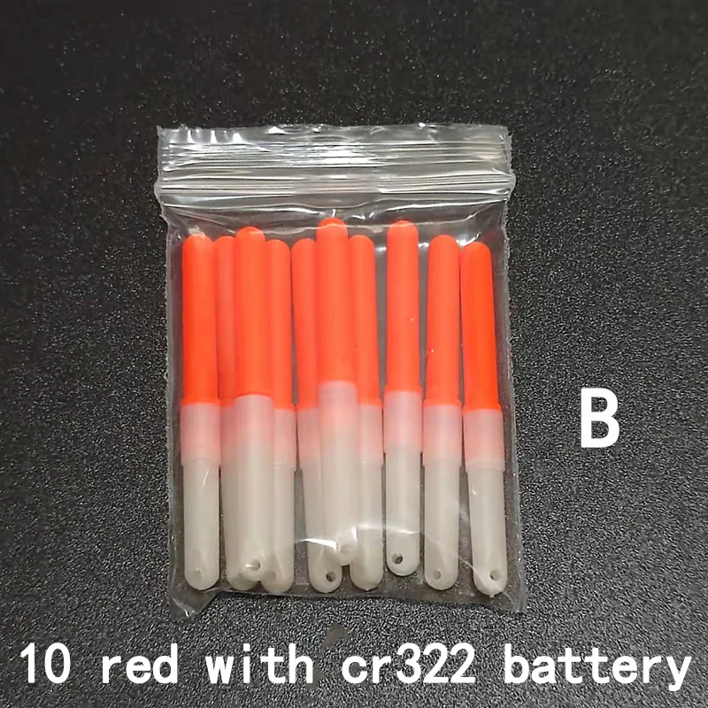 red B and battery