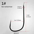 Non-barbed hook 1