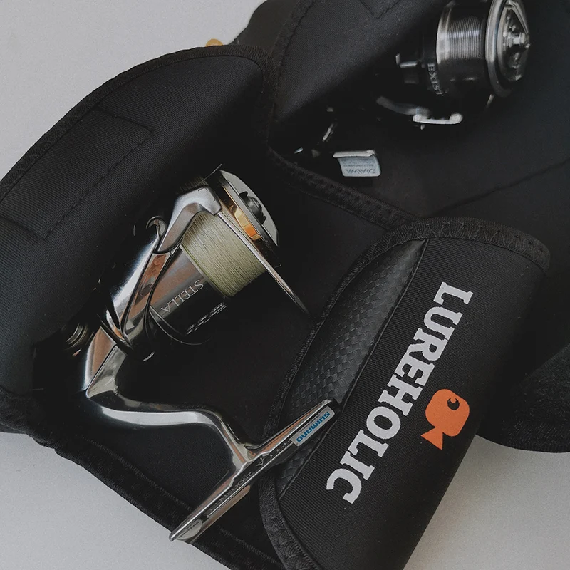 Funda de neopreno grueso Lureholic para carrete de pesca protectora - imagen 3