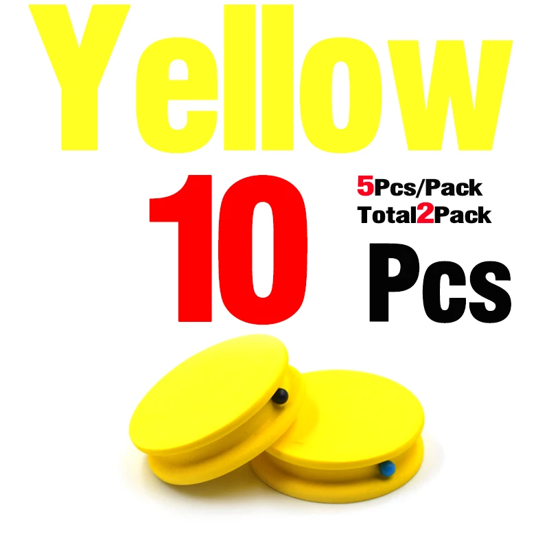 10PCS Yellow
