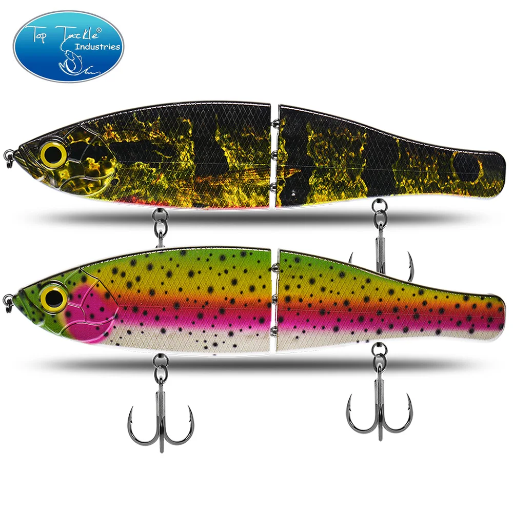 Swimbait-señuelo de pesca articulado, cebo de hundimiento lento, sección Topwater, lubina, 13 colores, 280mm, 200g, 1 unidad - imagen 3