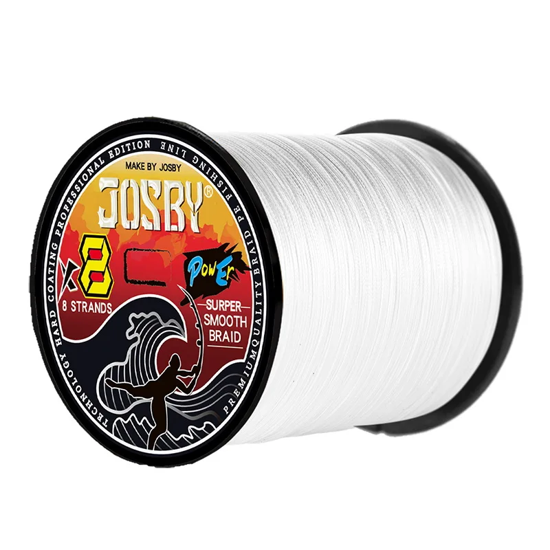 JOSBY-sedal de Pesca trenzado de 8 hebras, multifilamento japonés de 500M, hilo de PE suave y duradero, accesorios para Pesca - imagen 5