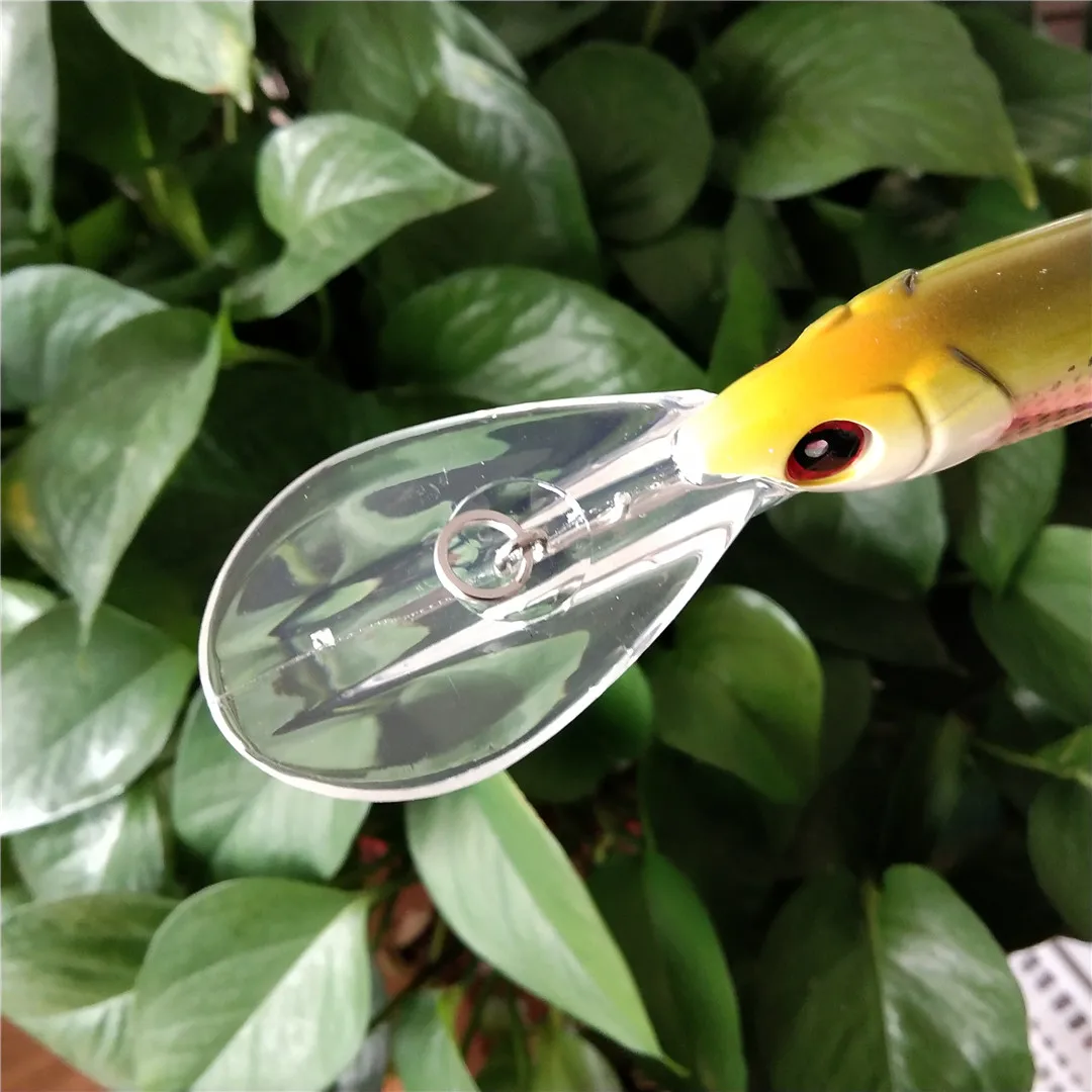 NOEBY 2 uds 14cm 53g 16cm hundimiento lento señuelo de pesca de curricán Minnow Wobbler cebo duro accesorios de aparejos de pesca artificiales - imagen 2