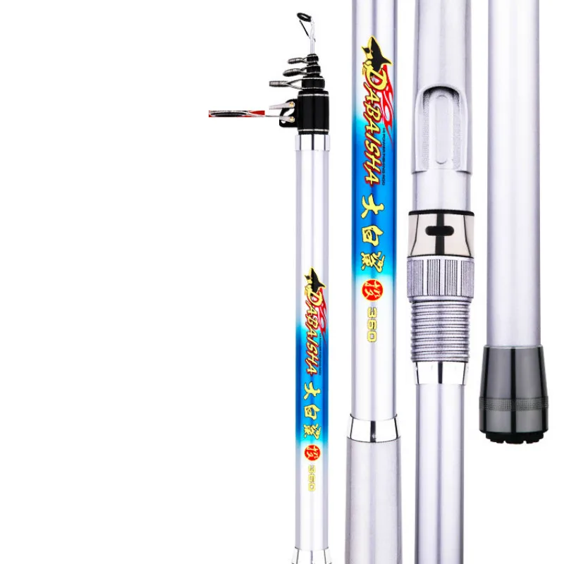 Caña De pescar telescópica De fibra De carbono, alimentador De carpa, palo De Angeln, Roca, 3,6 M, 3,9 M, 4,2 M, 4,5 M - imagen 3