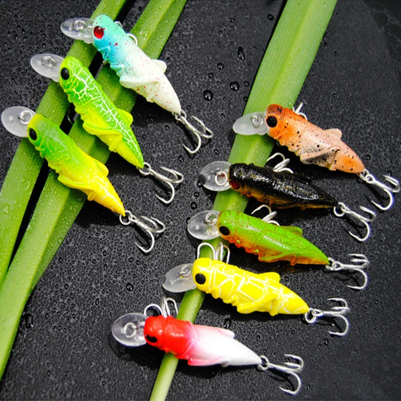 Cebo duro balancín de simulación Artificial con doble gancho para lubina de agua dulce, 6 Mm, 3,5G, 5 unidades - imagen 5