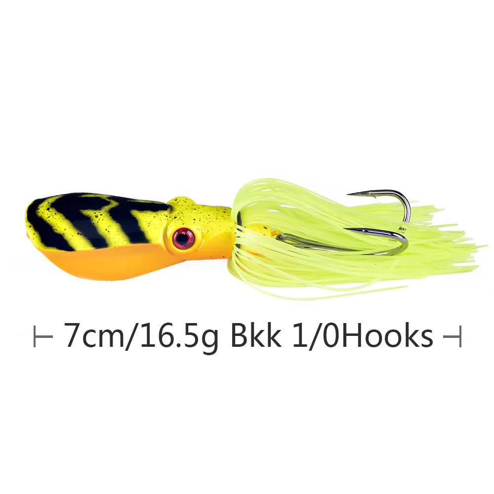 Popper-señuelo de pesca de 7cm y 16,5g, anzuelo flotante isca, artificial, duro, para carpa, trucha, aparejos de pesca - imagen 5