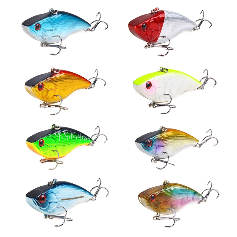 Señuelo de Pesca con vibración VIB, cebo duro de plástico Isca de 18,8g y 7cm, plantilla flotante, Wobblers Crankbait, aparejos de Pesca de mar, Lucio, 1 unidad - imagen 3