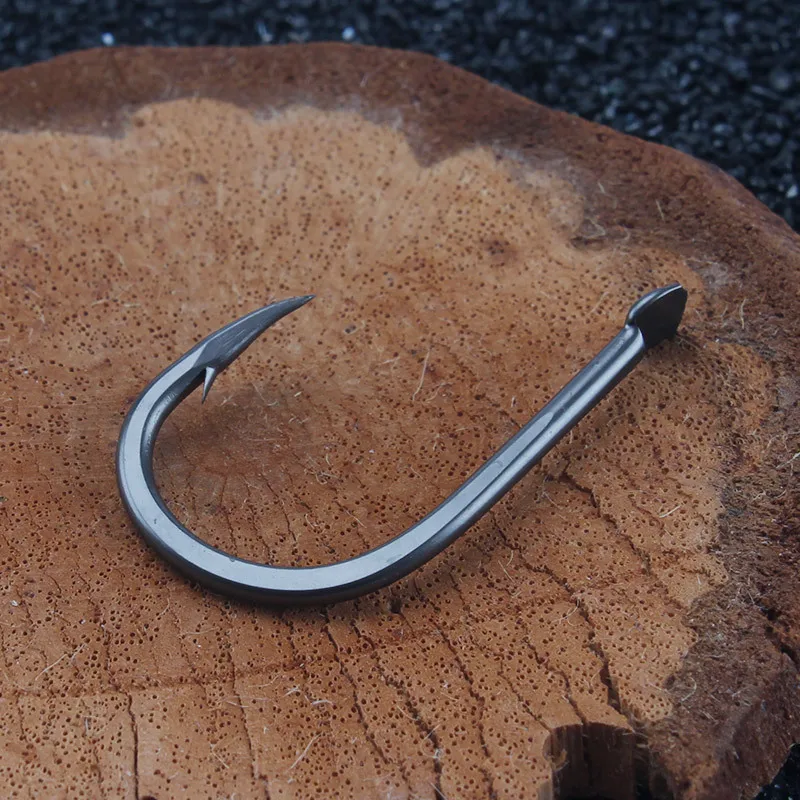 Mustad-anzuelos de púas resistentes, anzuelos de Suqid, señuelo de gusano, anzuelo con anillo, carpa de mar, Anzol Peche grande - imagen 5