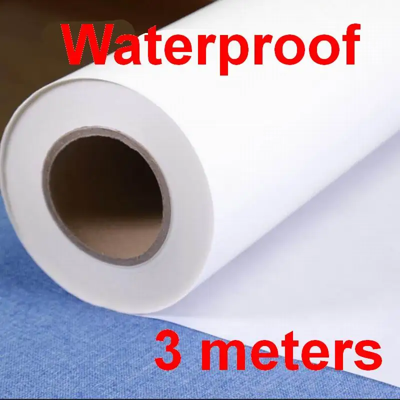 Película adhesiva de fusión en caliente TPU, 3 metros de largo, 0,06mm de espesor, 500mm de ancho con papel de liberación, ropa interior, PVC, cuero, tela impermeable H3T6