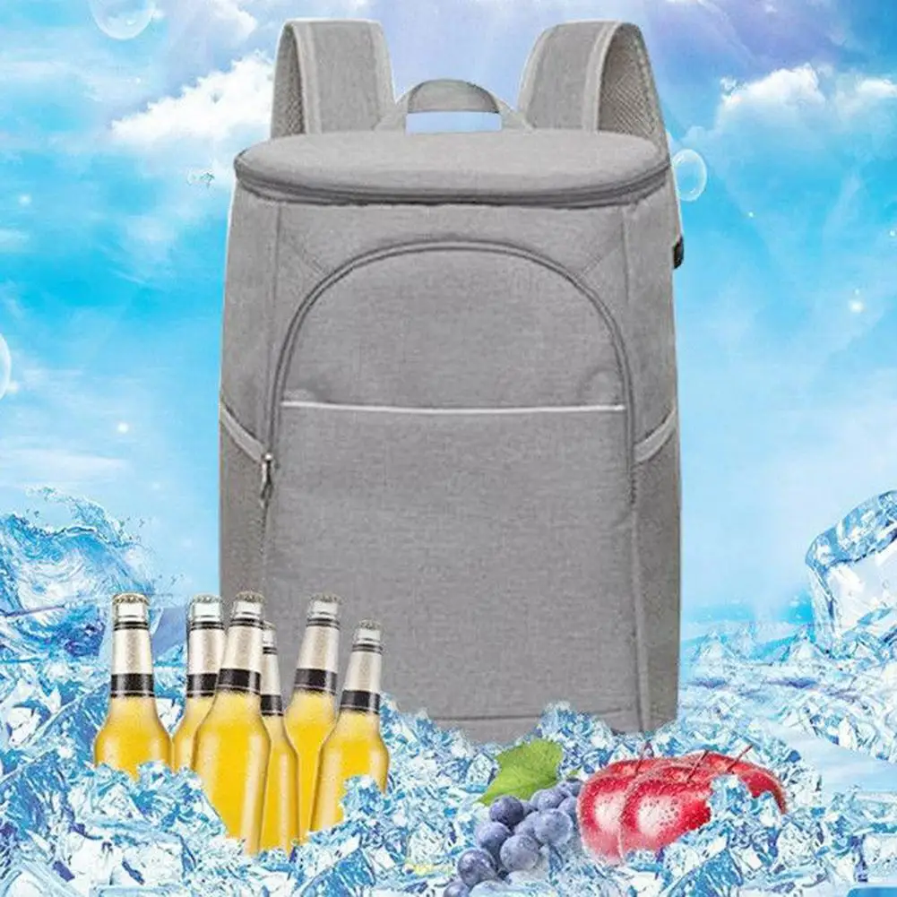 Mochila térmica aislante de 18l, bolsa impermeable para Picnic, Camping - imagen 2