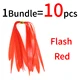 10pcs Flash red