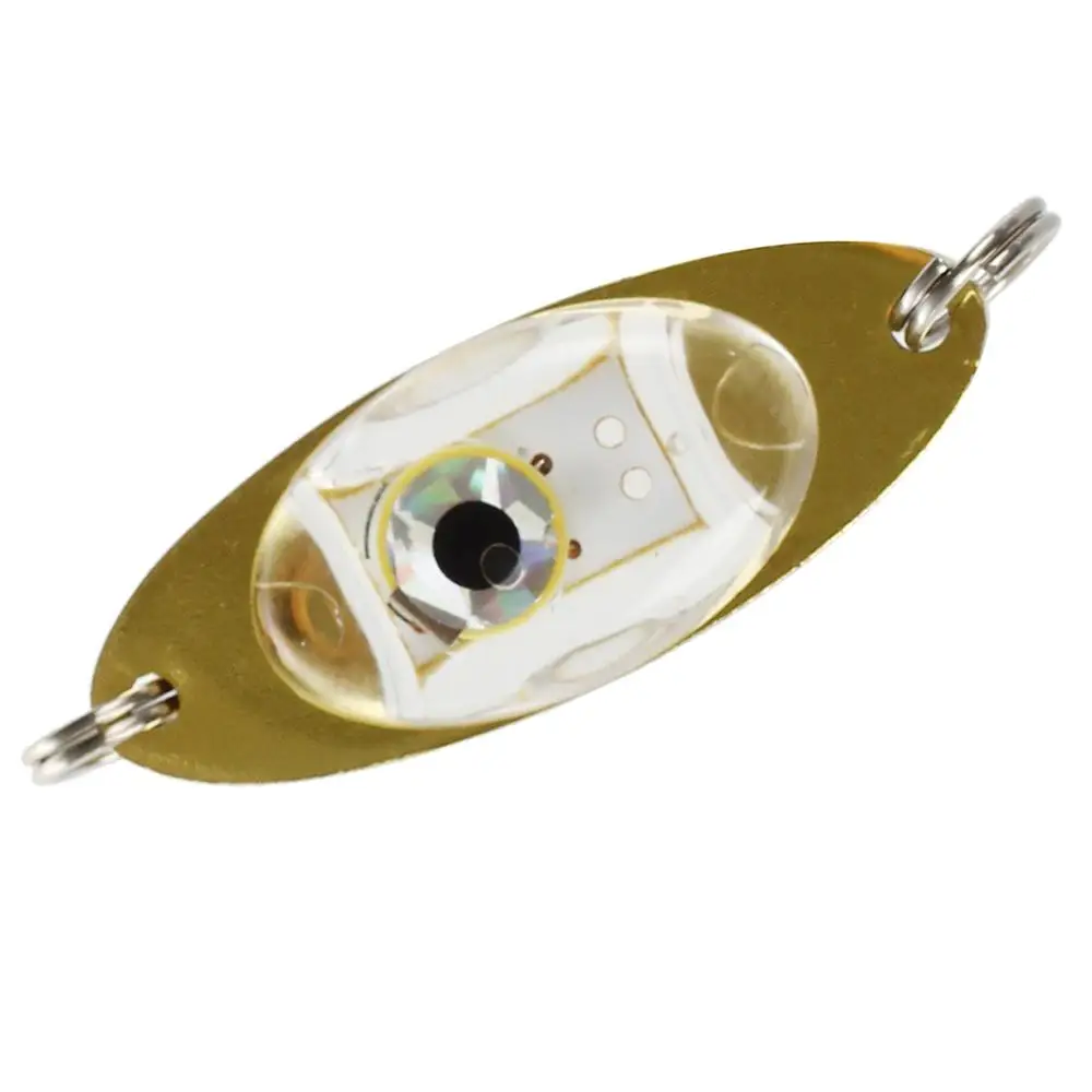 Luz de pesca con forma de ojo, lámpara de Flash LED de gota profunda, luz subacuática, señuelo de pesca de calamar, 5 uds. - imagen 4